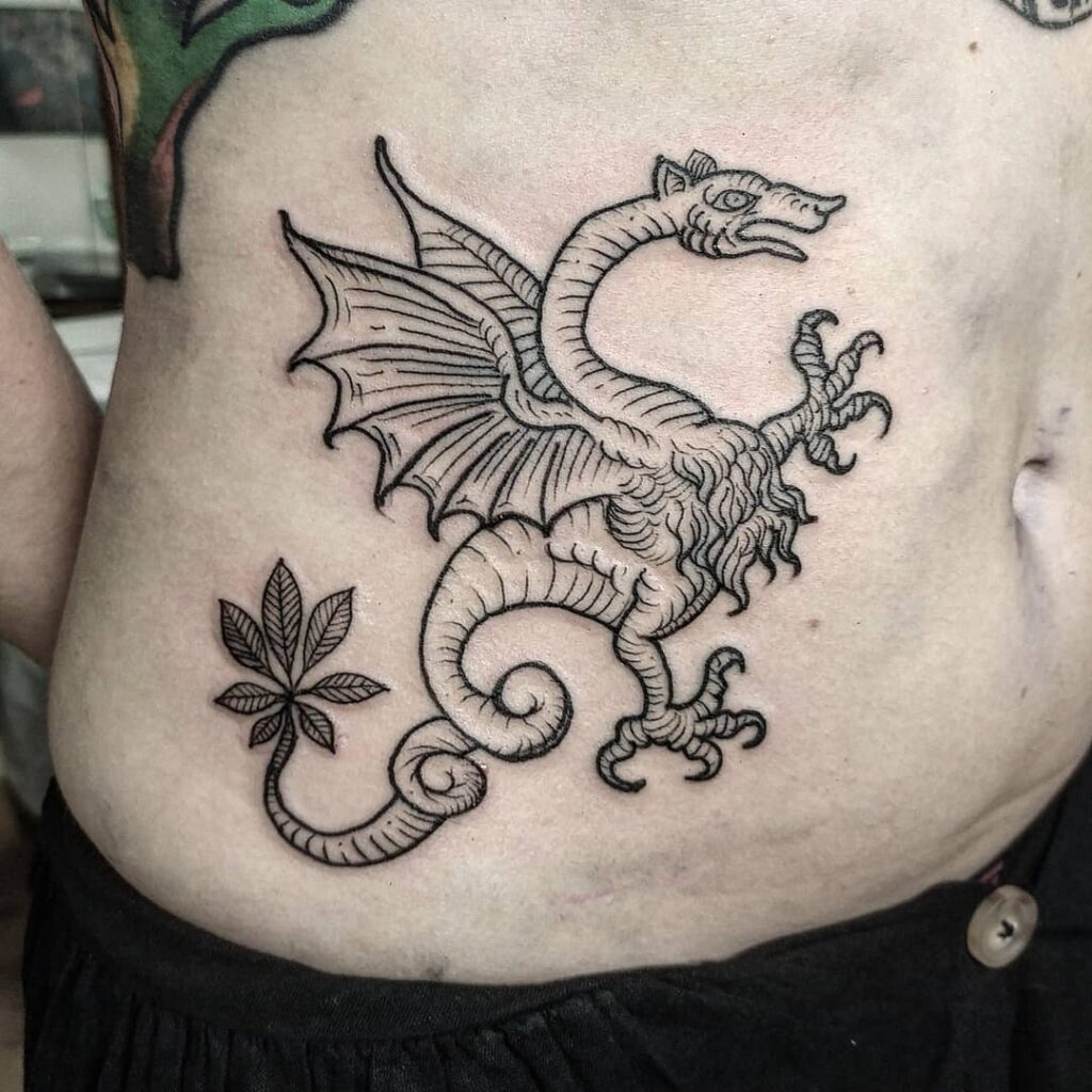 11+ Medieval Dragons Tattoo Ideas That Will Blow Your Mind! 13 The Tribal Dragon Tattoo Designs Of Folklore And Art
