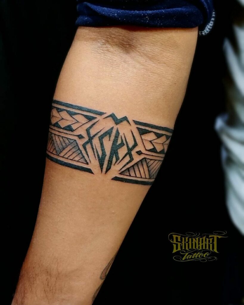 11+ Black Tattoo Ideas You'll Have To See To Believe! 14 The Tribal Warrior Black Band Tattoo
