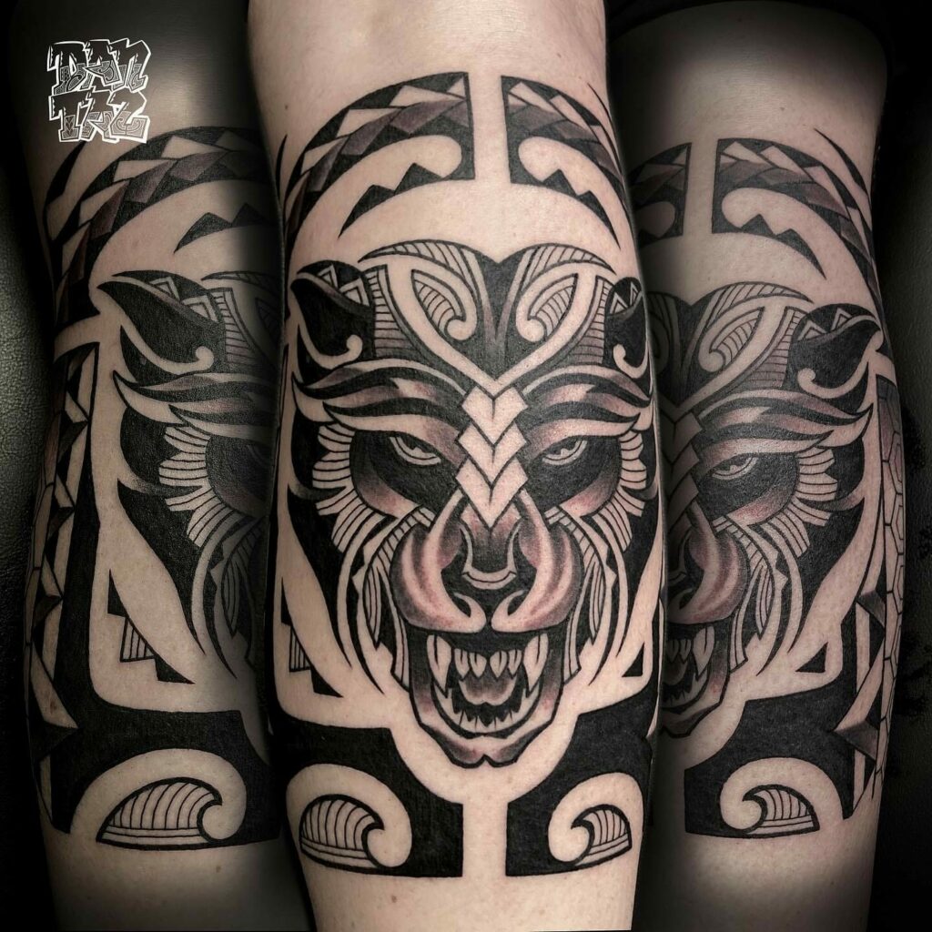 11+ Wolf Tattoo Stencil Ideas That Will Blow Your Mind! 15 The Tribal Wolf Tattoo