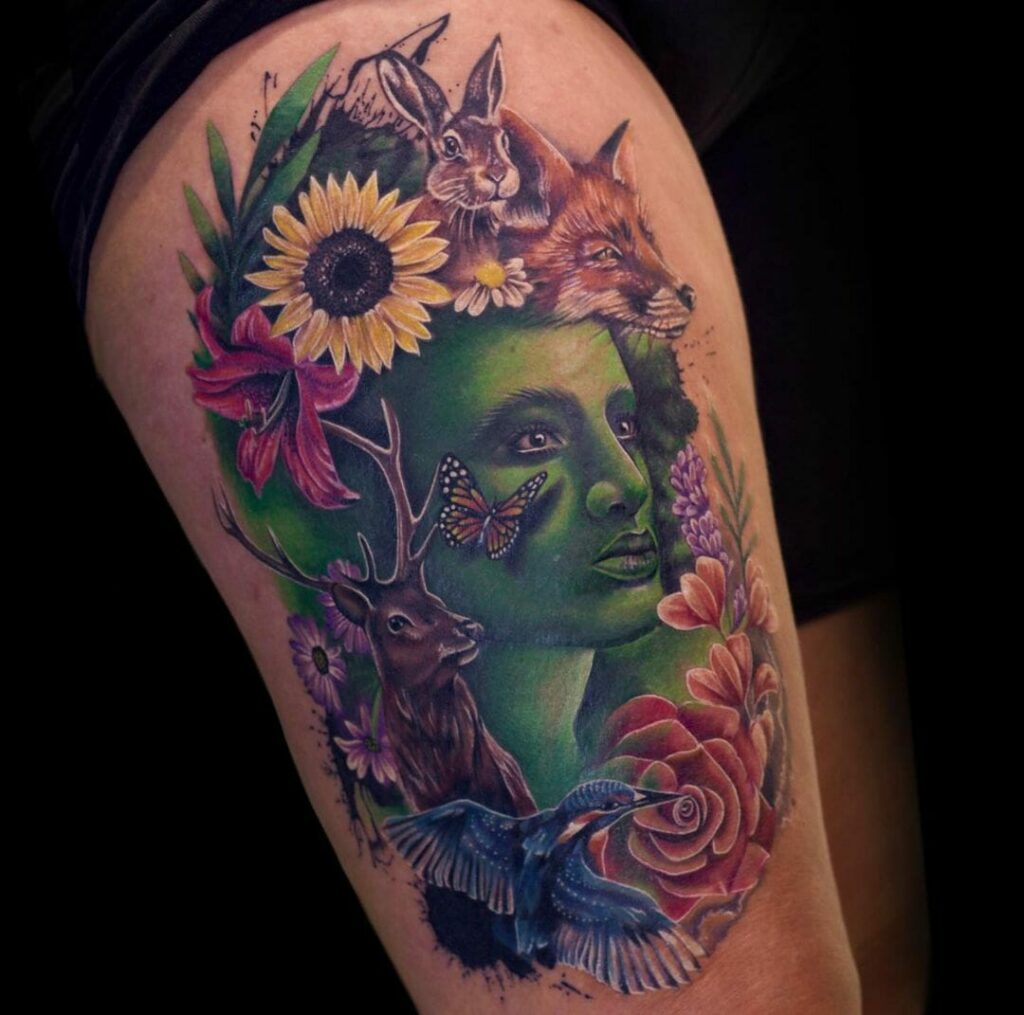 11+ Mother Nature Tattoo Ideas You Have To See To Believe! 20 The Ultimate Mother Nature Tattoo