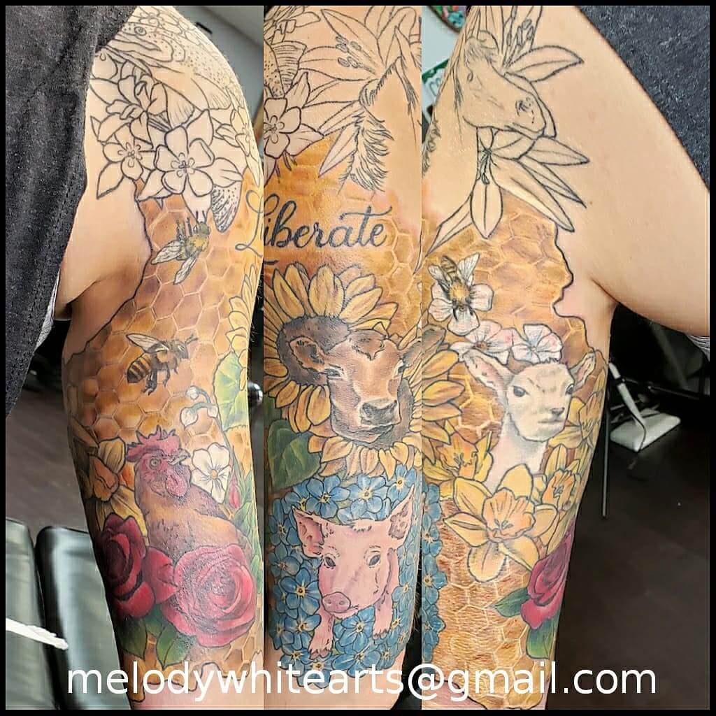 11+ Vegan Tattoo Ideas You Have to See to Believe! 18 The Vegan Animals Tattoo