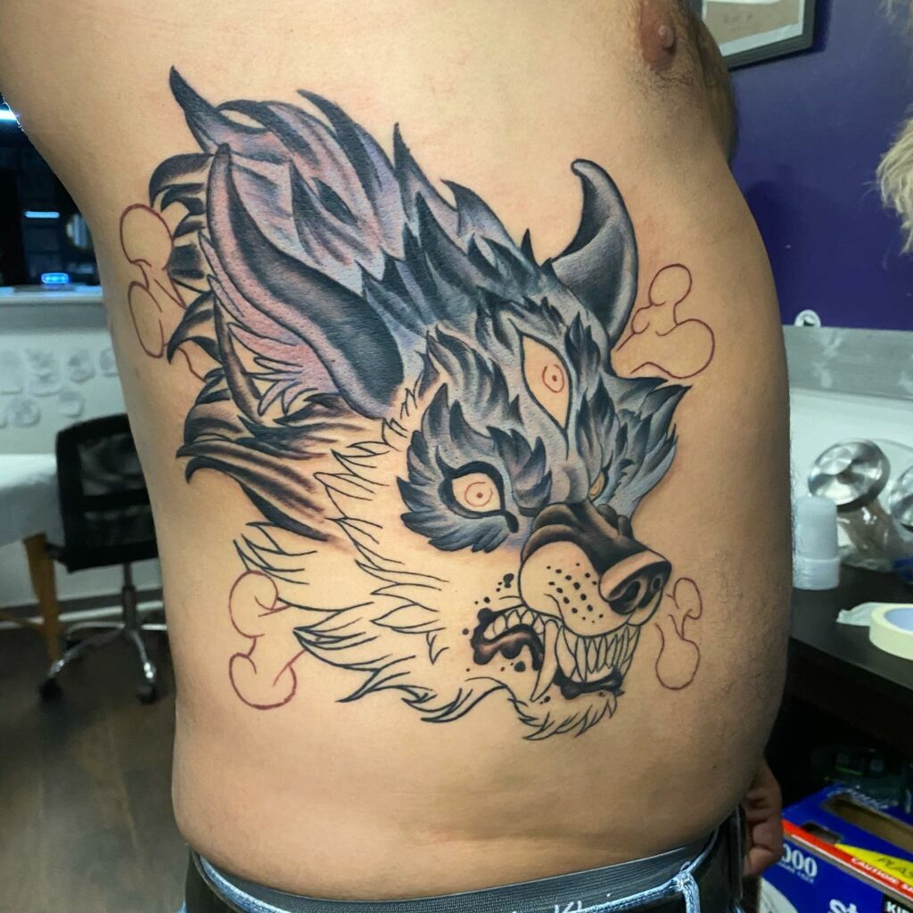 12+ Wolf Face Tattoo Ideas To Inspire You! 14 Third-Eye Wolf Head Tattoo Idea