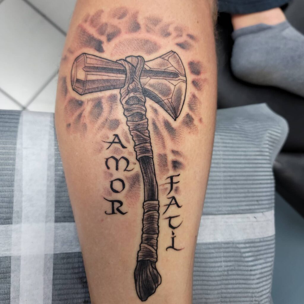 10+ Stoic Tattoo Ideas That Will Blow Your Mind! 18 Thor Hammer Tattoo