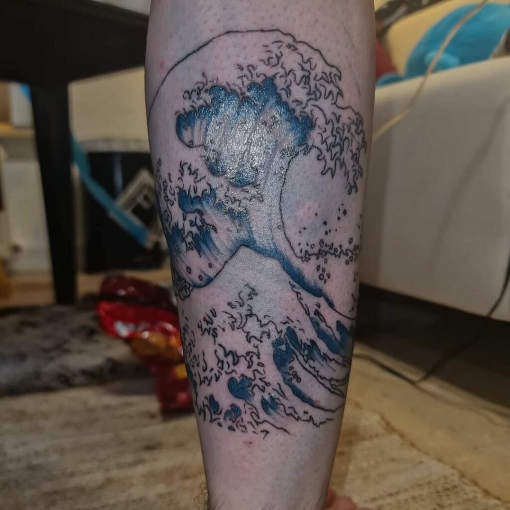 16+ Japanese Water Tattoo Ideas To Inspire You! 13 Tidal Water Tattoo