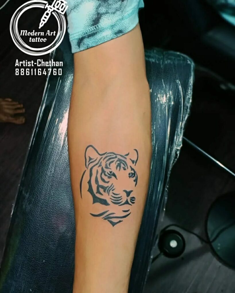 10+ Simple Tiger Tattoo Ideas That Will Blow Your Mind! 15 Tiger Head Tattoo