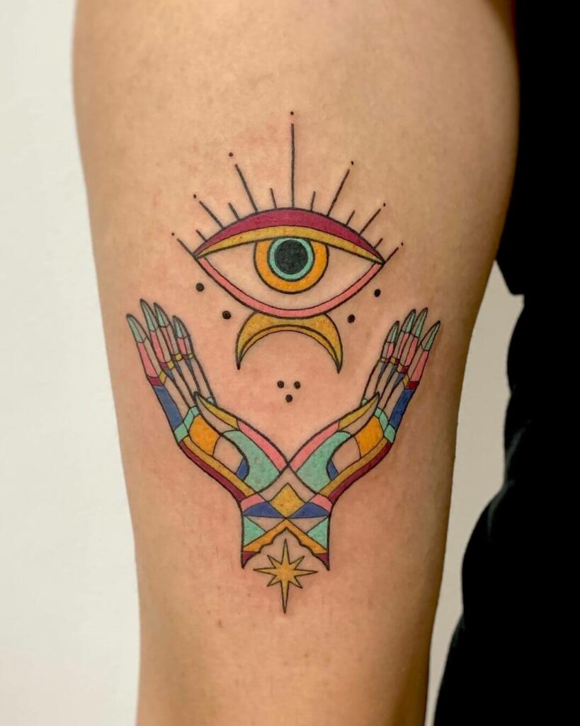 12+ Eye Tattoo On Forearm Ideas To Inspire You! 13 Tiger With All Seeing Eye tattoos
