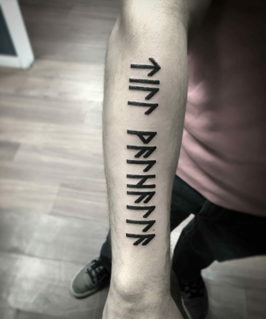 10+ Norse Rune Tattoo Ideas That Will Blow Your Mind! 13 Till Valhalla Tattoo