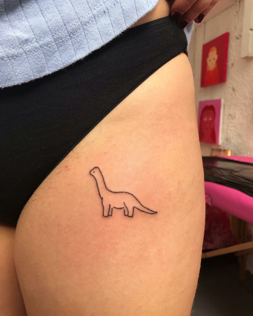 10+ Tiny Dinosaur Tattoo Ideas That Will Blow Your Mind 10 Tiny Dinosaur Tattoo