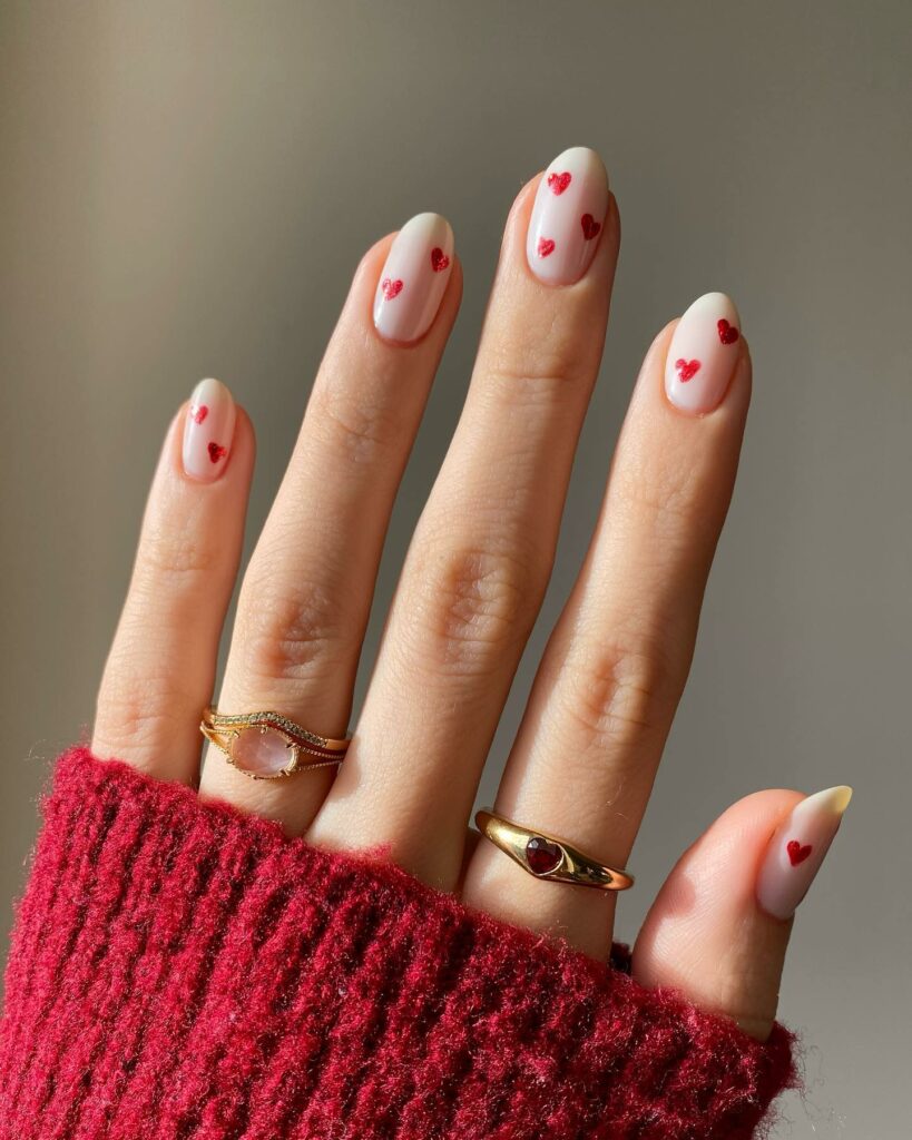 30 Latest Heart Nails Ideas To Try In 2024! 40 Tiny Heart Accents