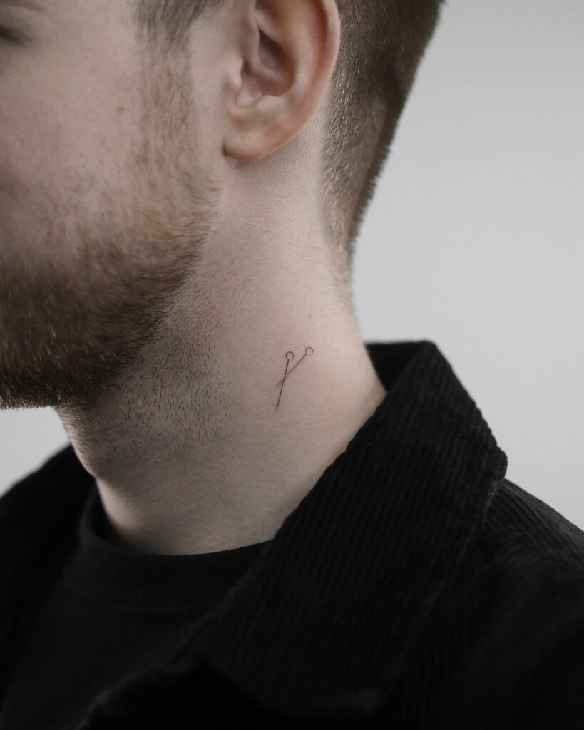 11+ Small Tattoo Placement Ideas That Will Blow Your Mind! 14 Tiny Neck Tattoo Placement Ideas