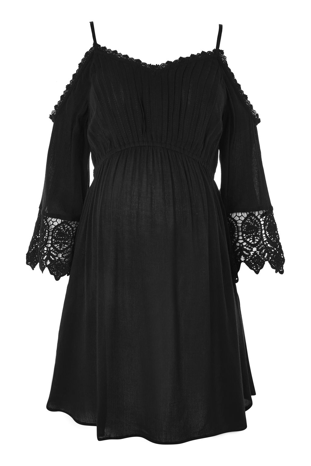 Topshop – MATERNITY Cold Shoulder Broderie Dress – £30 MATERNITY Cold Shoulder Broderie Dress