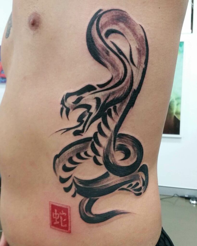 12+ Chinese Snake Tattoo Ideas To Inspire You! 13 Traditional Chinese Snake