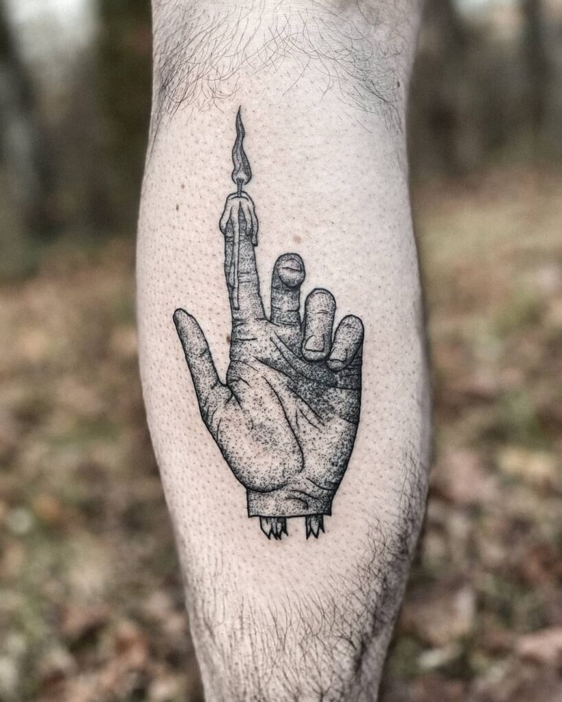 11+ Hand Of Glory Tattoo Ideas That Will Blow Your Mind! 20 Traditional Hand Of Glory Tattoo