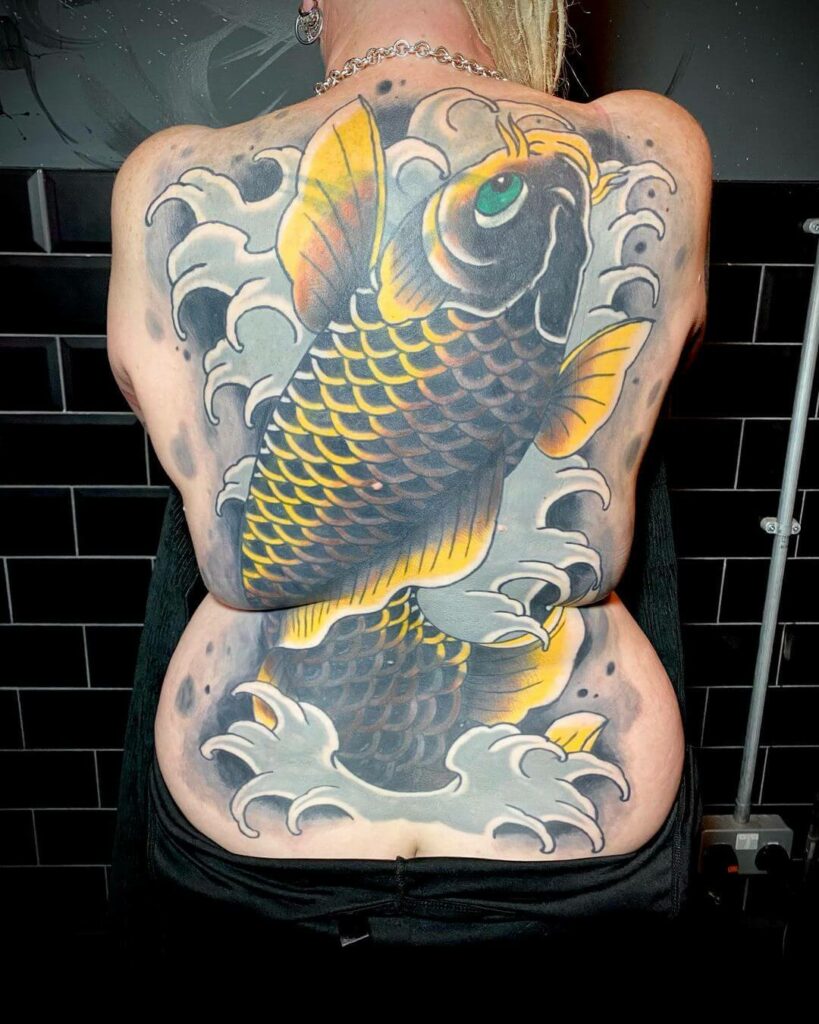 12+ Full Back Japanese Tattoo Ideas To Inspire You 20 Traditional Japanese Koi Fish Full Back Tattoo