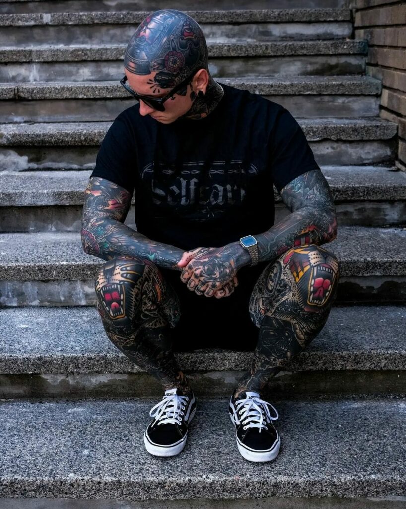 13+ Mens Thigh Tattoo Ideas To Inspire You 13 Traditional Leg Sleeve Tattoos