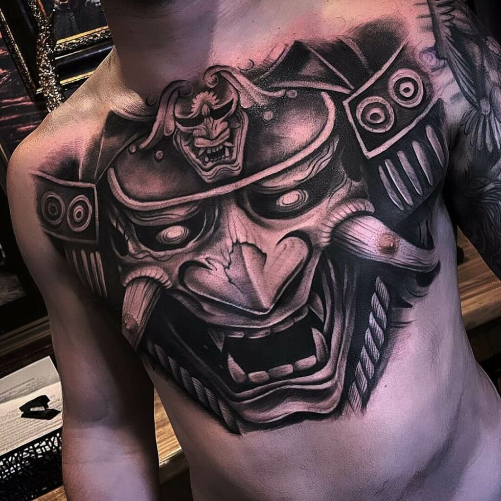 12+ Hikae Tattoo Ideas To Inspire You! 16 Traditional Oni Hikae Tattoo