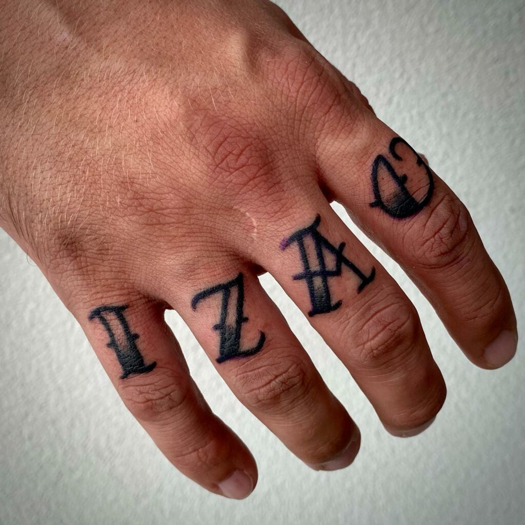 11+ Traditional Tattoo Lettering Ideas That Will Blow Your Mind! 10 Traditional Tattoo Lettering