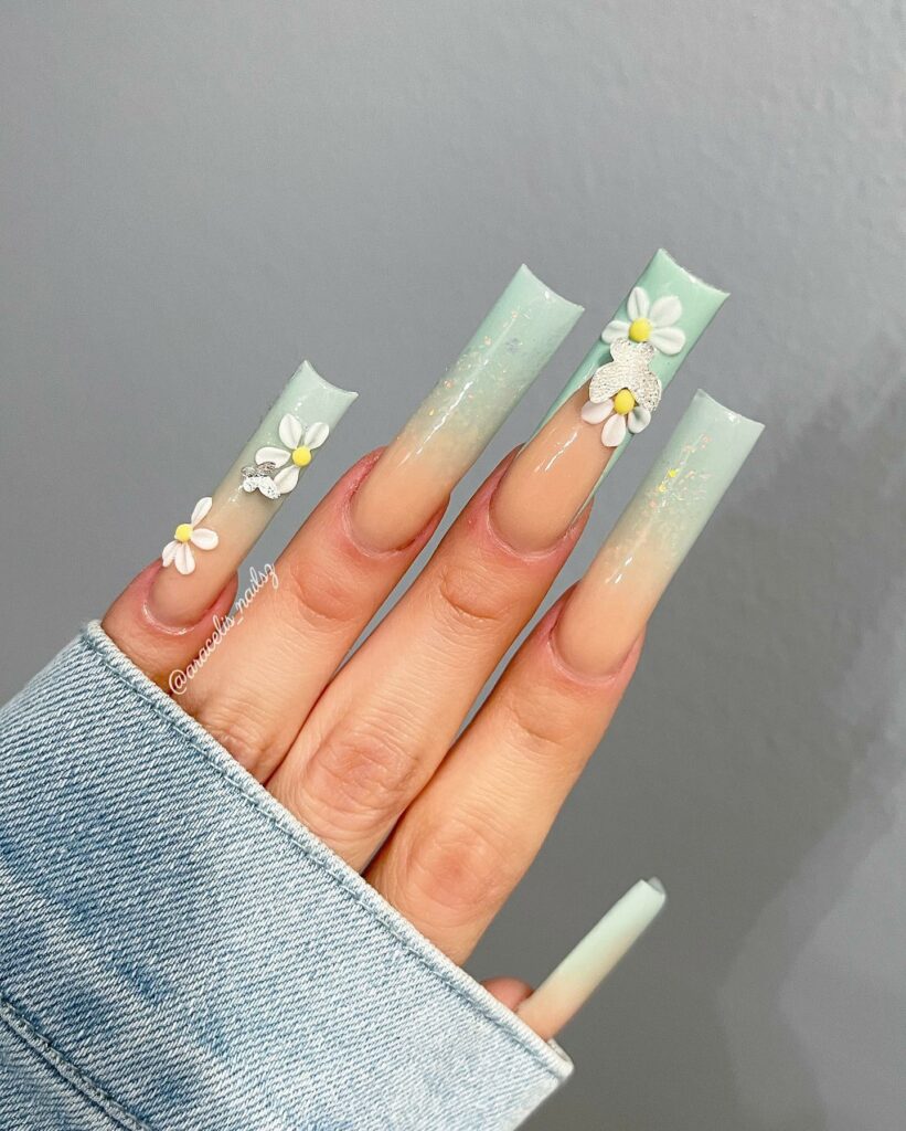 30 Latest Mint Green Nail Ideas To Try Today! 44 Serene Mint Green Nails