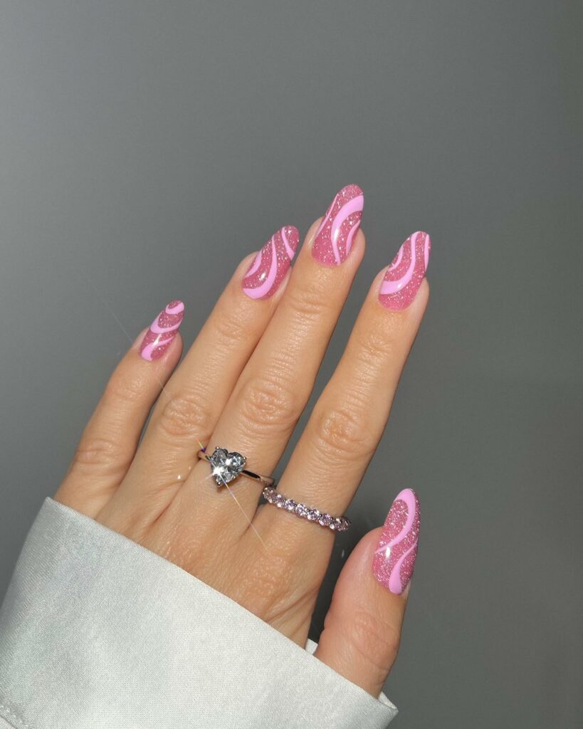 Playful and Fun 30 Barbie Nails To Try in 2024 11 Transparent Barbie Nails