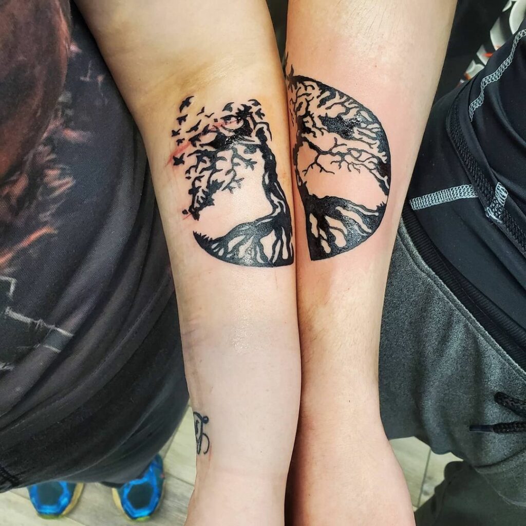 22+ Celtic Tree of Life Tattoo Ideas To Inspire You! 25 Tree Of Life Couple Tattoo