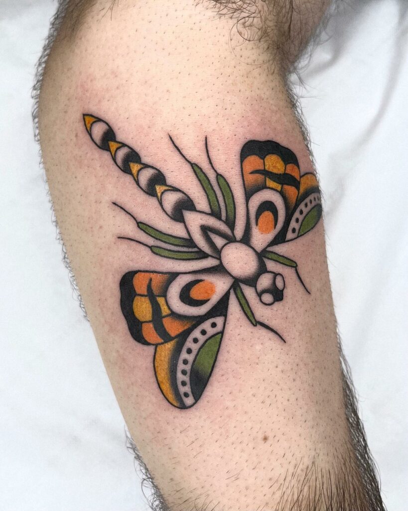 11+ Colorful Dragonfly Tattoo Ideas That Will Blow Your Mind! 13 Tribal Dragonfly Tattoos
