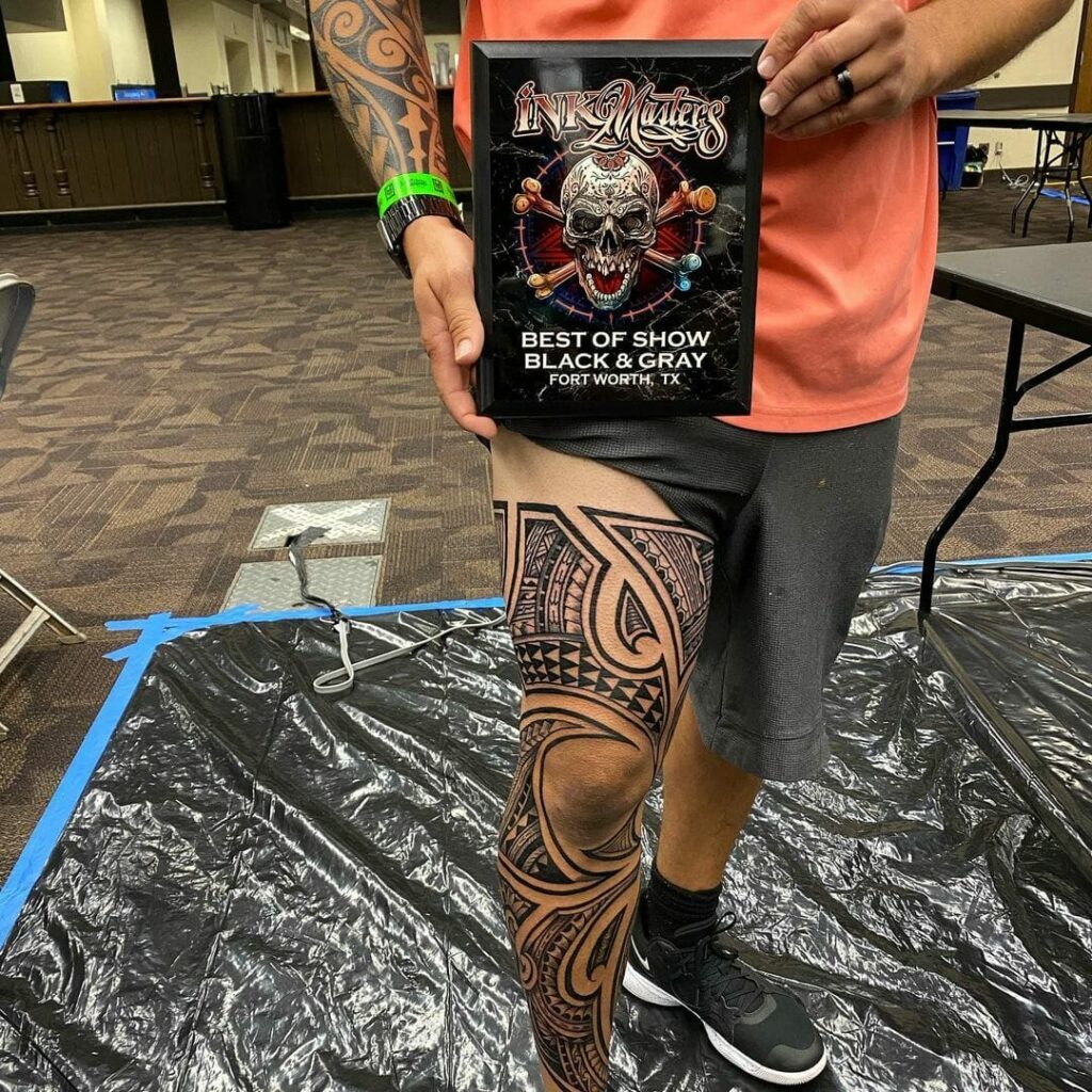 13+ Mens Thigh Tattoo Ideas To Inspire You 20 Tribal Leg Sleeve Tattoos For Men