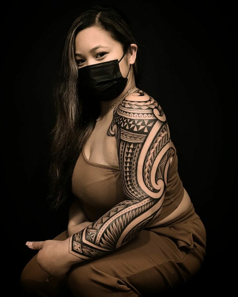 11+ Full Sleeve Tattoo Womens Ideas That Will Blow Your Mind! 13 Tribal Tattoos
