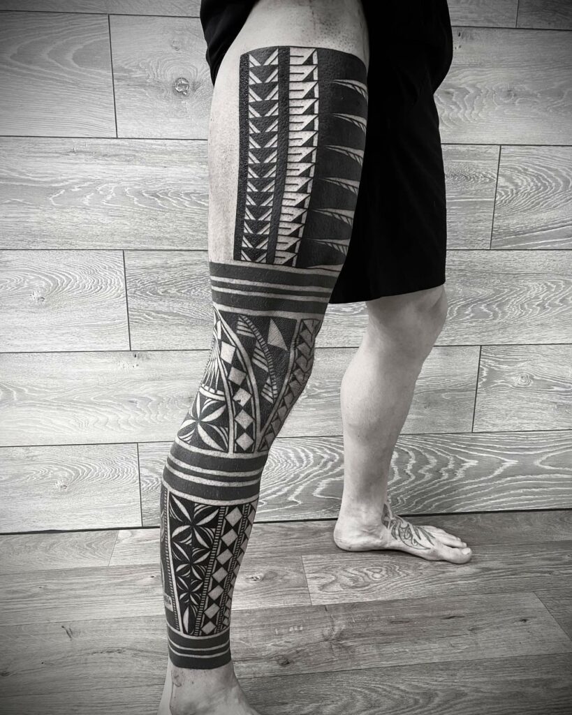 11+ Tattoo On Legs Ideas That Will Blow Your Mind! 14 Tribal Tattoos on Legs