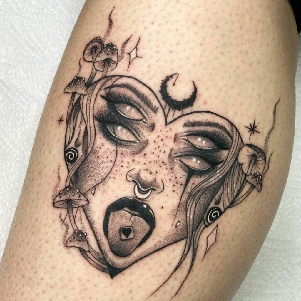 11+ Illustrative Tattoo Ideas You Have To See To Believe! 16 Trippy Illustrative Tattoo