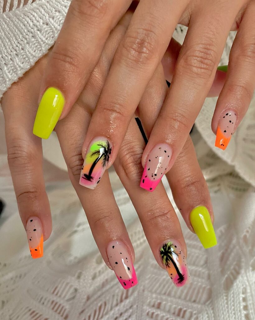Get Graceful with 30 Ballerina Nail Designs for 2024 32 Tropical