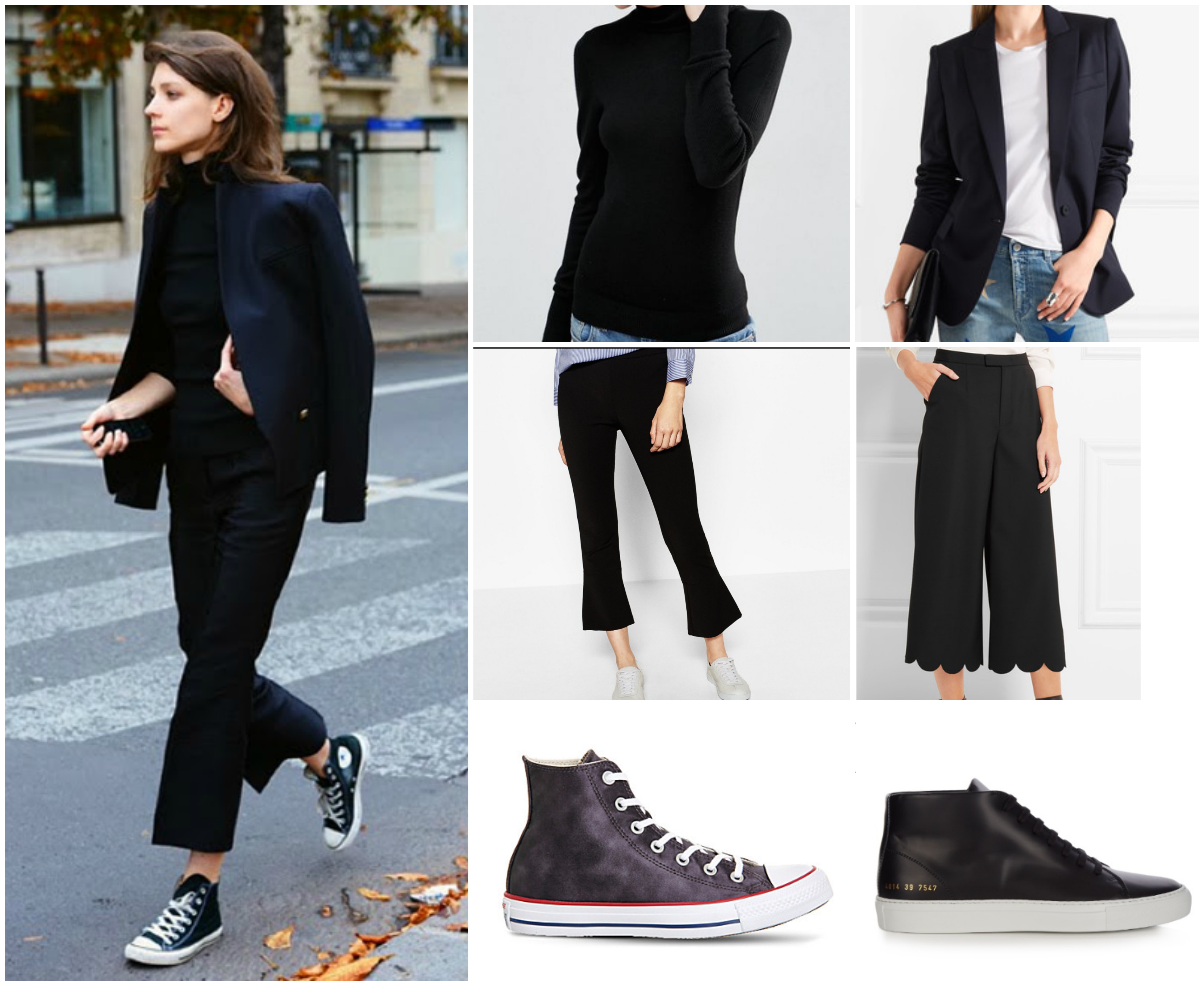How to Wear High Tops 24 Converse and trousers