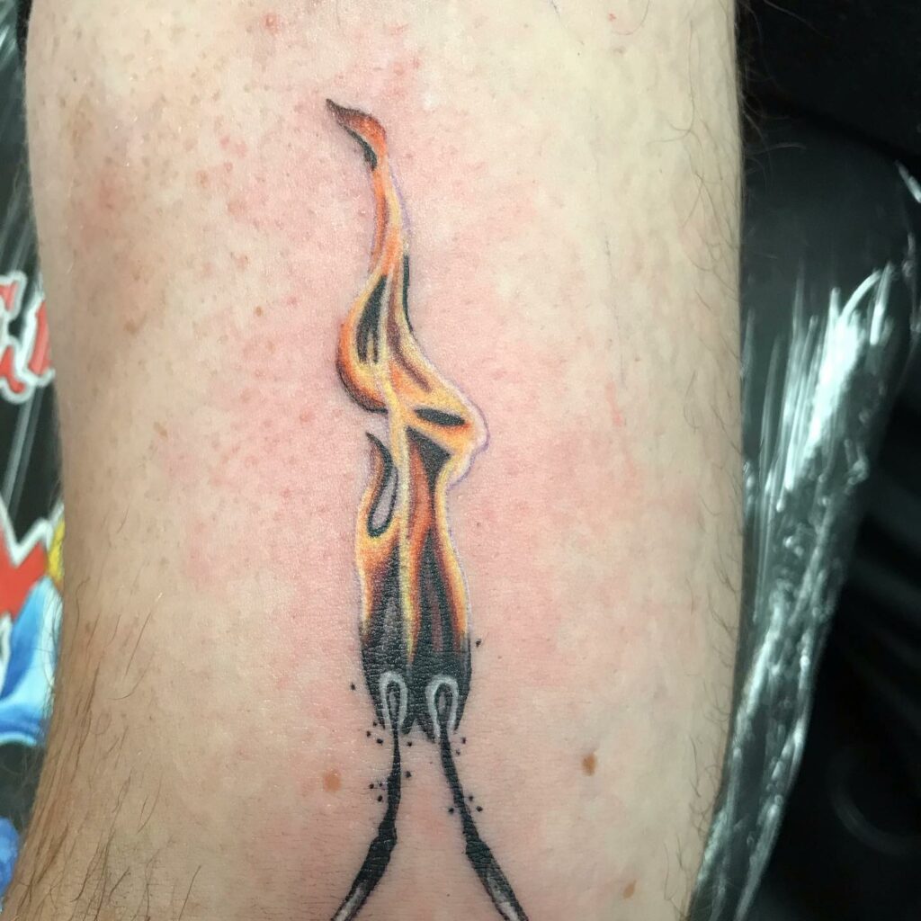 11+ Small Flame Tattoo Ideas That Will Blow Your Mind! 15 Twin Flame Tattoos
