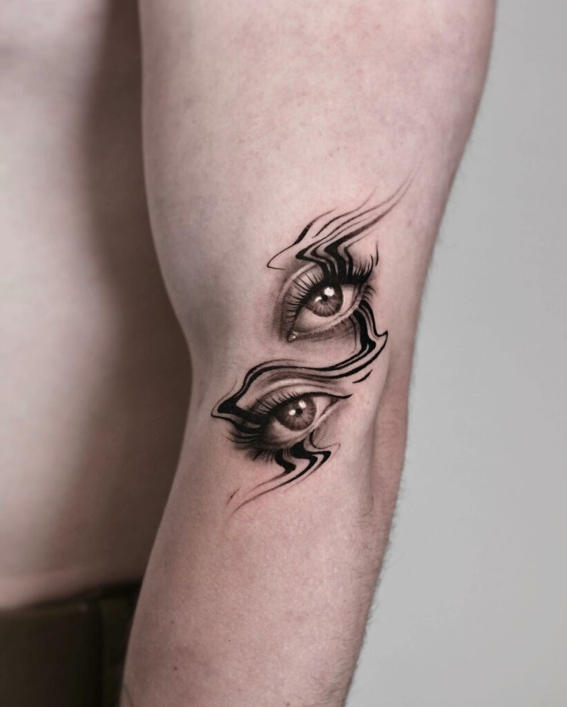 11+ Eye Tattoo On Arm Ideas That Will Blow Your Mind! 14 Two Eye Tattoos On Arm