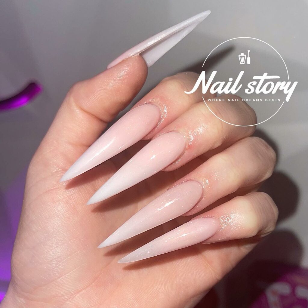 50 Latest Stiletto Nail Ideas To Try 2024! 11 Classic Ombre Stiletto Nails