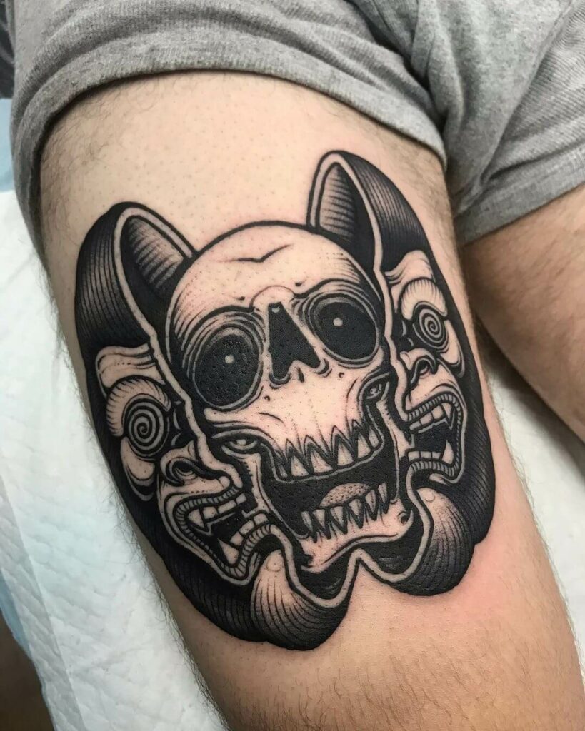 11+ King Kong Tattoo Ideas That Will Blow Your Mind! 9 Unconventional King Kong Skull Tattoo