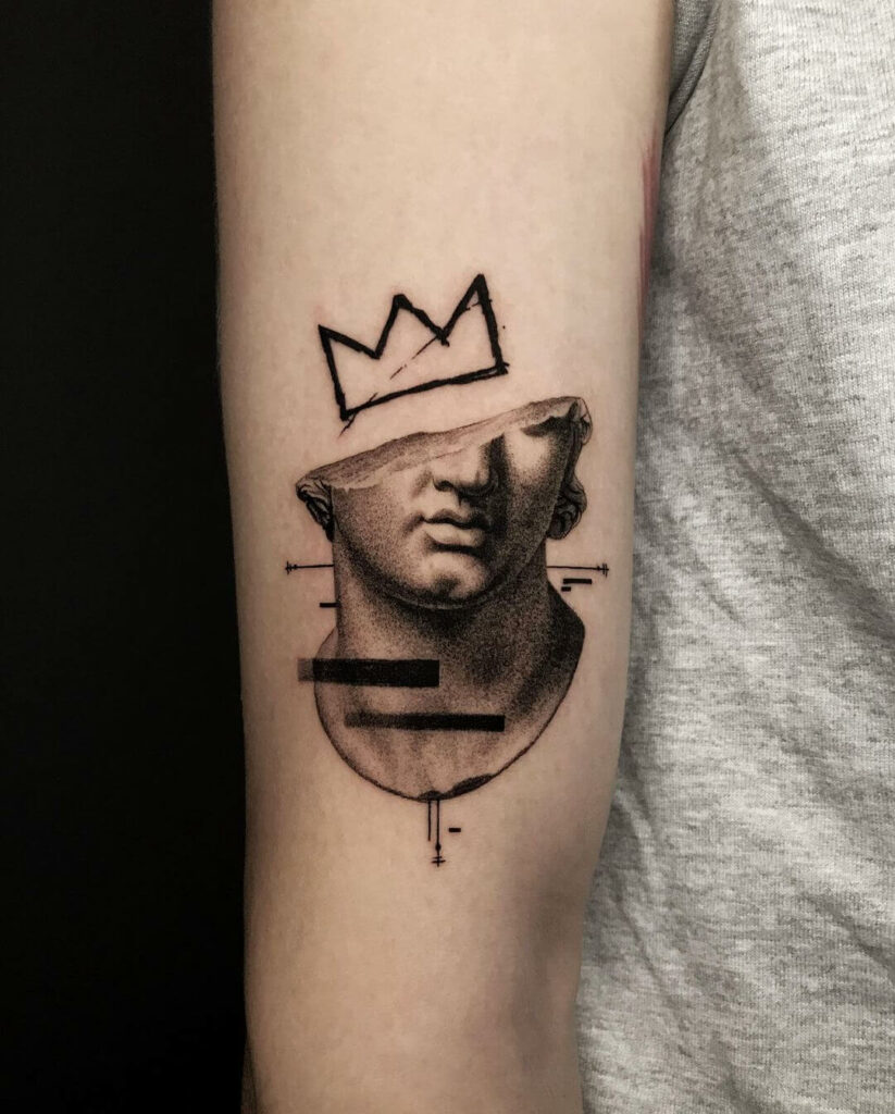 11+ Marble Tattoo Ideas That Will Blow Your Mind! 19 Unconventional Marble Sculpture Tattoo Ideas