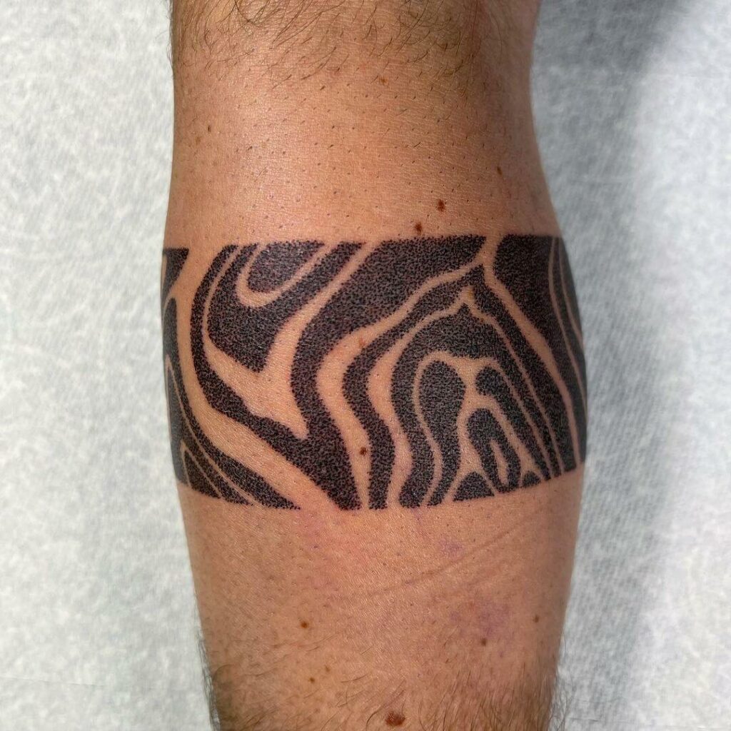 11+ Marble Tattoo Ideas That Will Blow Your Mind! 14 Unique Armband Tattoo With A Marble Glass Design