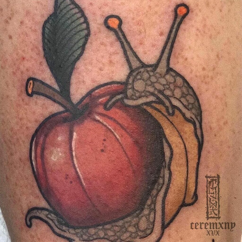 11+ Bad Apple Tattoo Ideas You'll Have To See To Believe! 14 Unique Bad Apple Tattoos
