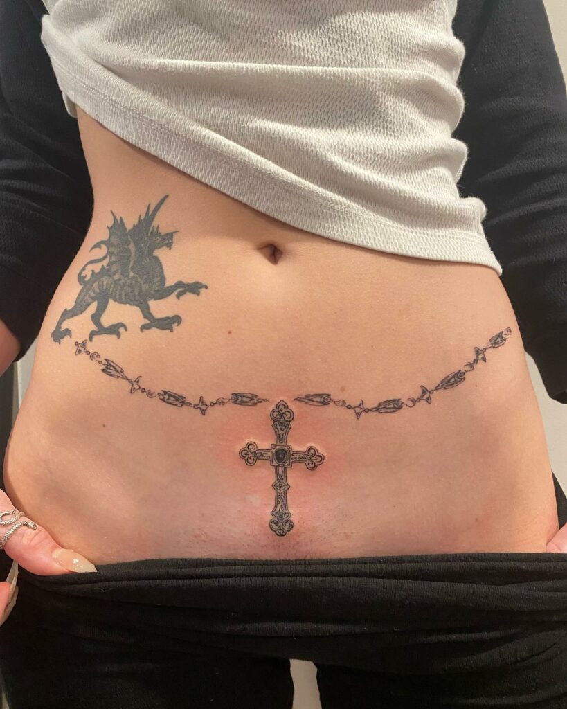 10+ V Line Tattoo Ideas That Will Blow Your Mind! 13 V Line Tattoos Ideas