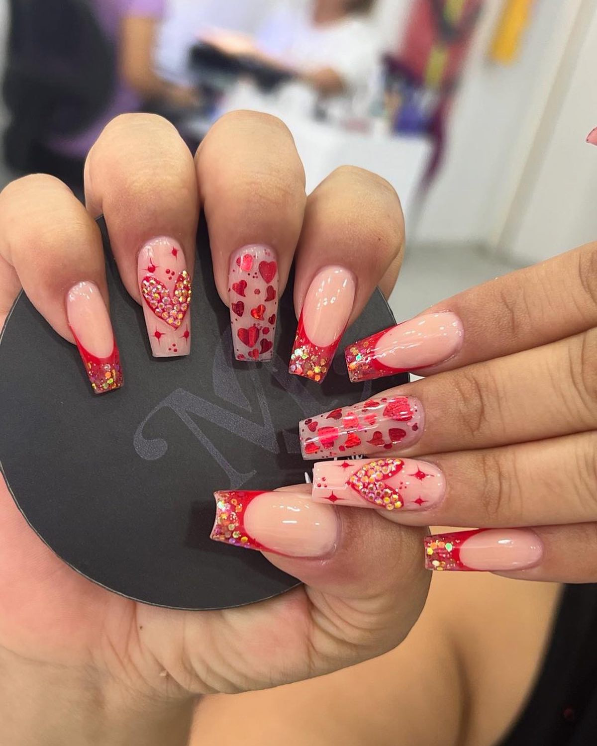 30 LATEST GREEN NAIL DESIGNS TO TRY TODAY ✨ 30 Valentine's Love and Glitter Nail Extravaganza