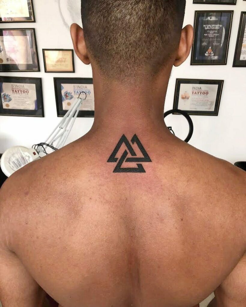 15+ Tattoo Viking Symbols That Will Blow Your Mind! 19 Valknut Symbolic Tattoos