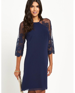 Very – Little Mistress Long Sleeve Mesh Dress £50 Very £50.00