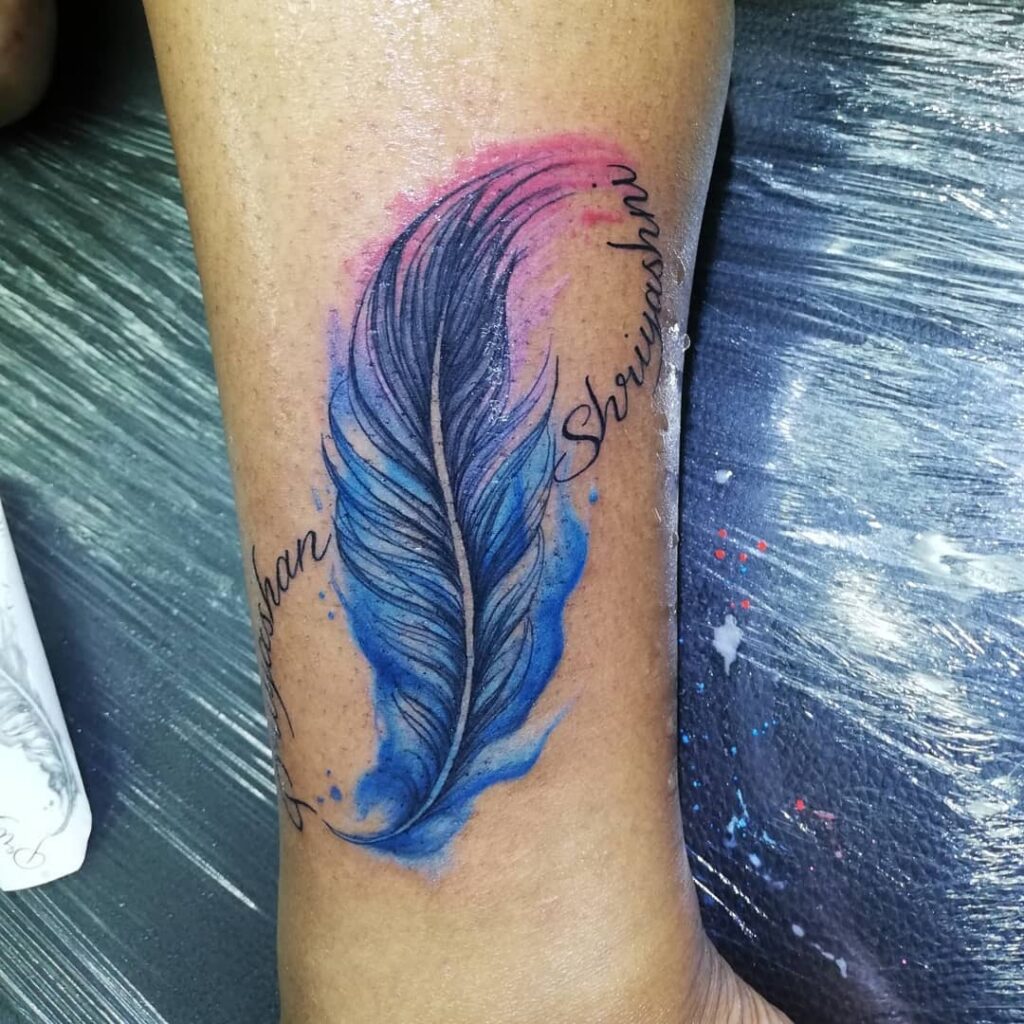 10+ Infinity Tattoo With Names Ideas You Have To See To Believe! 14 Vibrant And Elaborate Infinity Tattoo