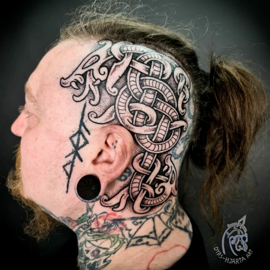 11+ Viking Raven Tattoo Ideas That Will Blow Your Mind! 20 Viking Loki Snake Tattoo Ideas