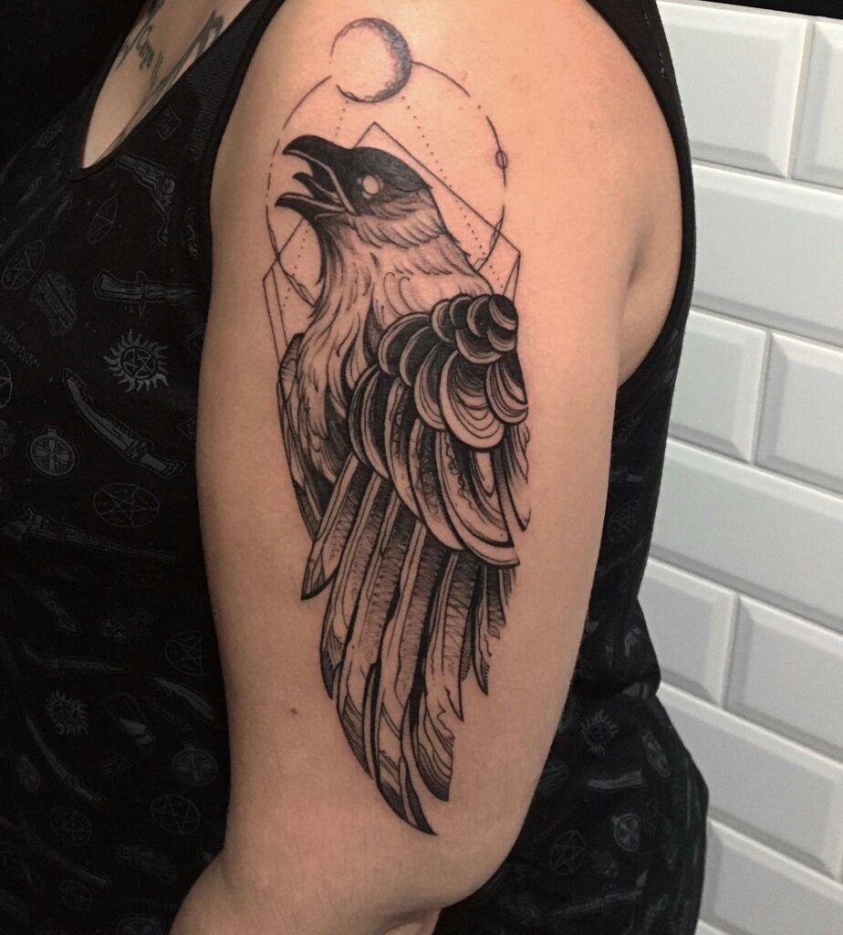 12+ Odins Ravens Tattoo Ideas To Inspire You! 13 Viking Tattoo