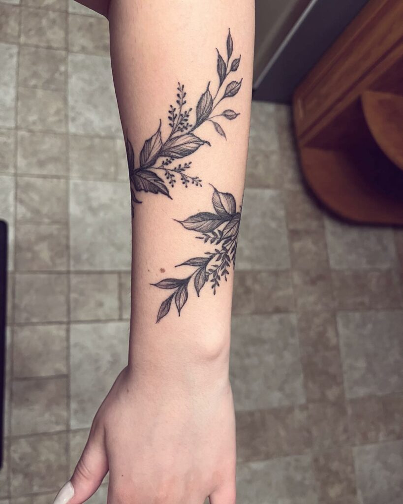 10+ Vine Flower Tattoo Ideas That Will Blow Your Mind! 10 Vine Flower Tattoo