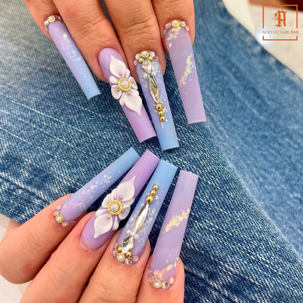 40 Tapered Square Nail Designs You'll Love! 34