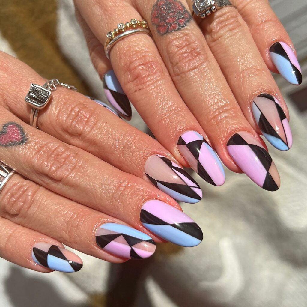 Exciting Birthday Nail Inspirations for 2024 π 47 Vintage Vibes and Geometric Flair