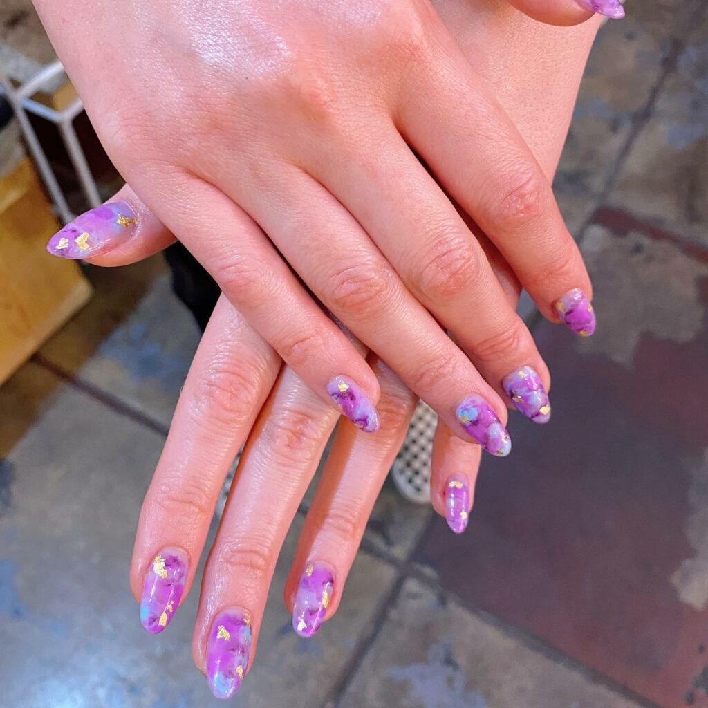 24 Latest Purple Nail Ideas To Try In 2024! 32