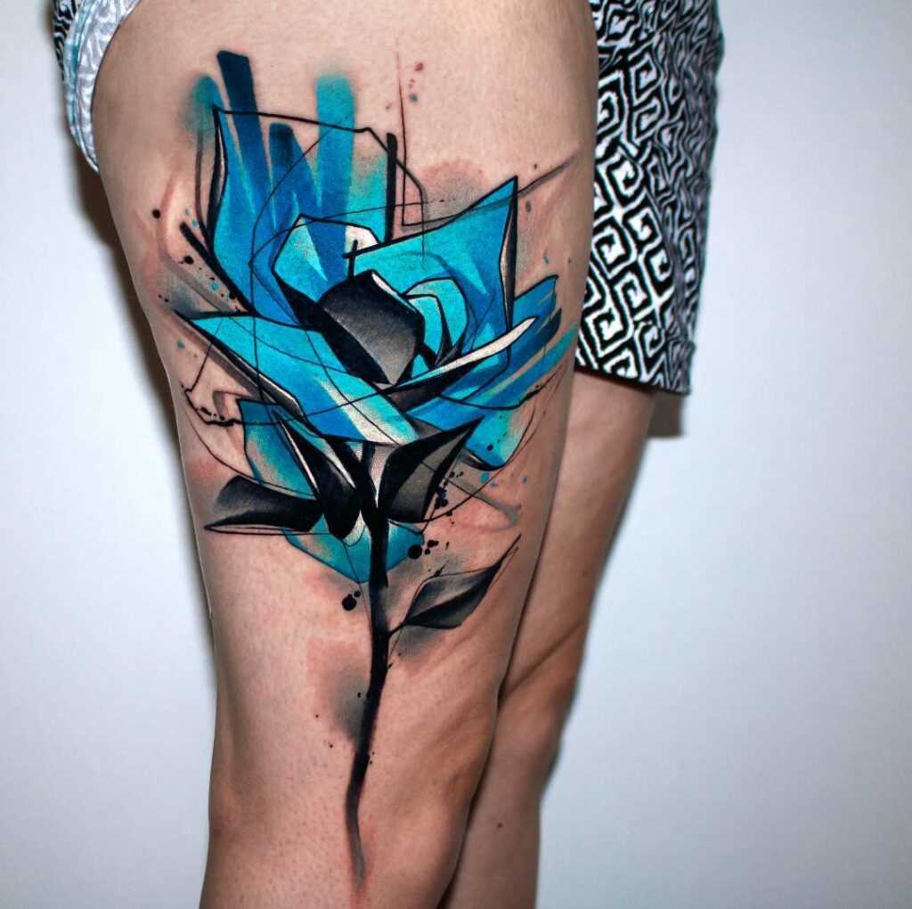 11+ Watercolor Tattoo Rose Ideas That Will Blow Your Mind! 10 Watercolor Tattoo Rose